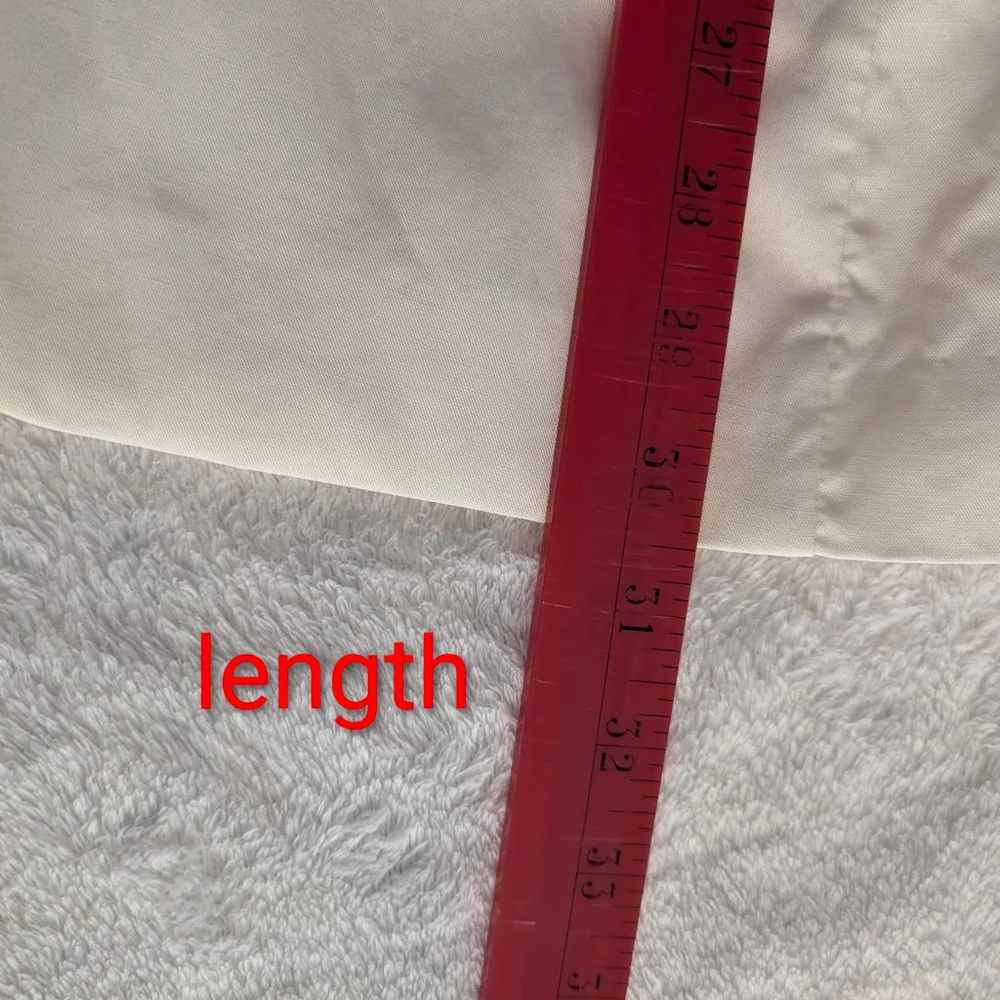Lattelier Linen Cotton Blend Cream Blazer - Large